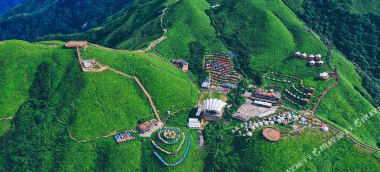武功山观音宕草甸星空户外营地图片