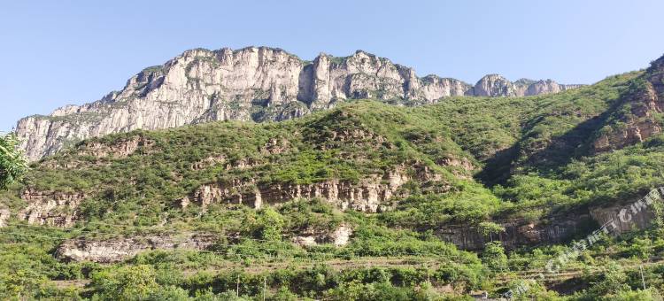 壶关太行山大峡谷碧水潭驿站图片