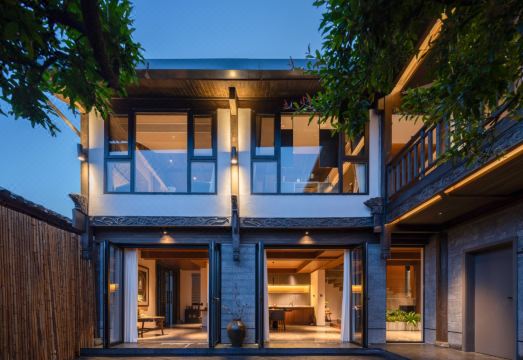 丽江古城?Jingyao Tea Zen Haven?茗静尧?设计师庭院（四方街店）外景图