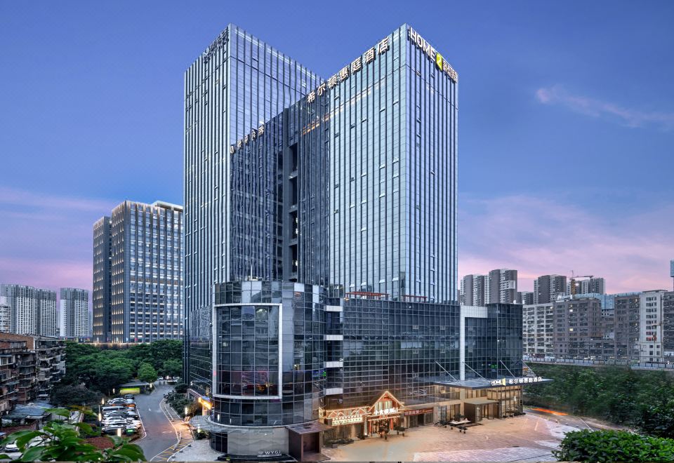 武汉徐东希尔顿惠庭酒店外景图