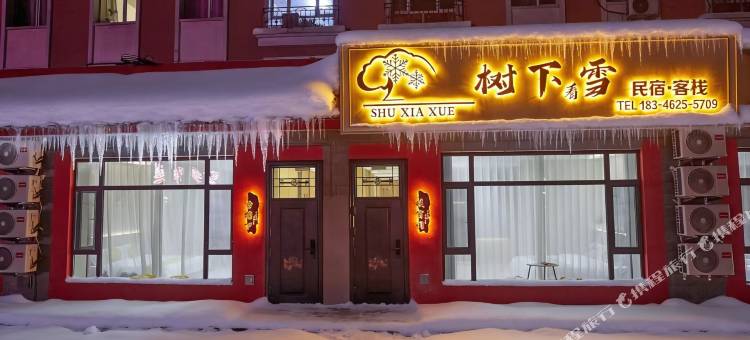 树下看雪民宿图片