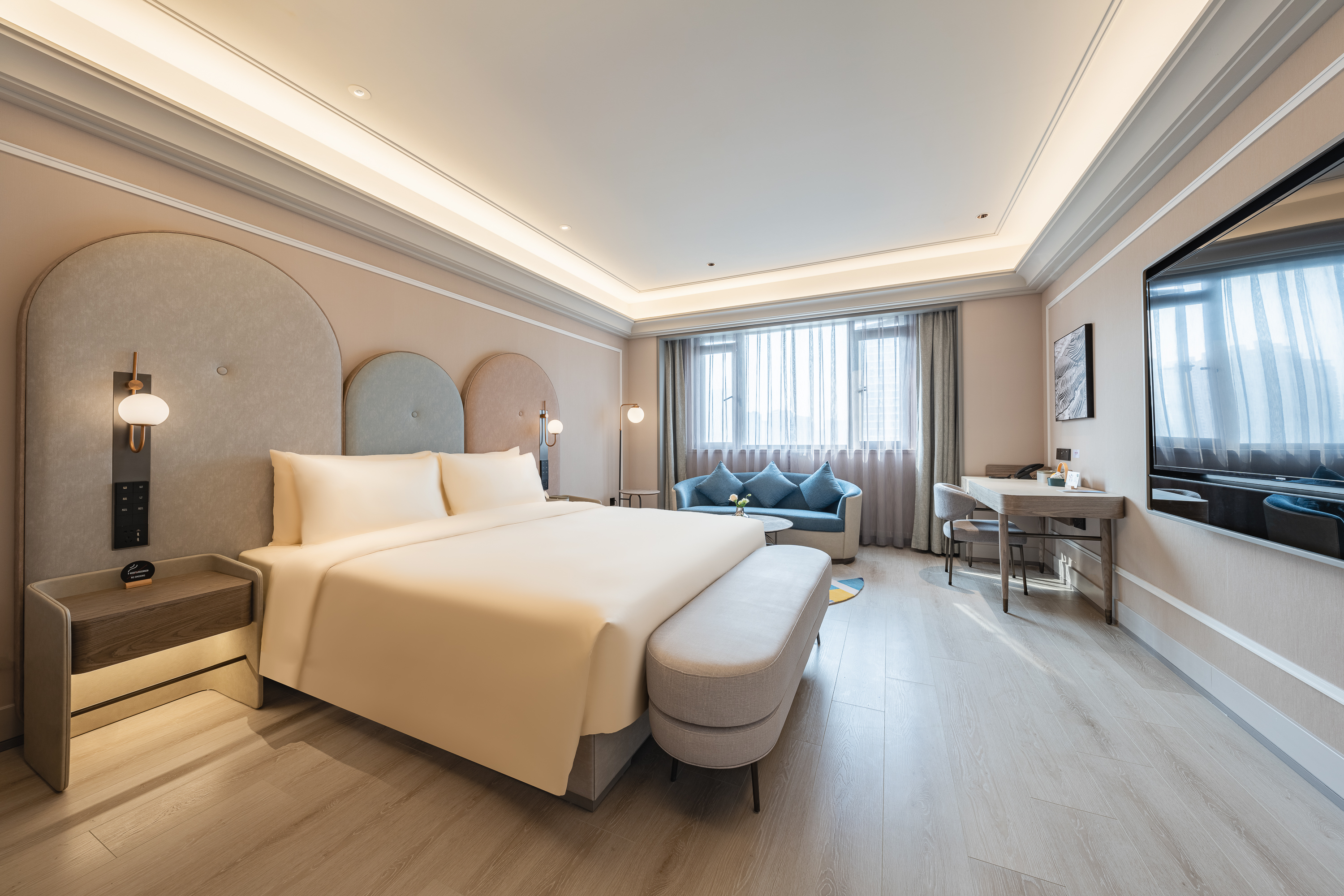 Shanghai Anting subway station Moyu Road Atour X Hotel Over view