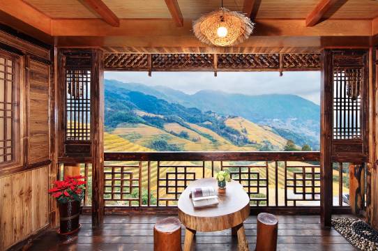 霞梯瑞景民宿(龙脊金坑大瑶寨梯田观景台店)图片