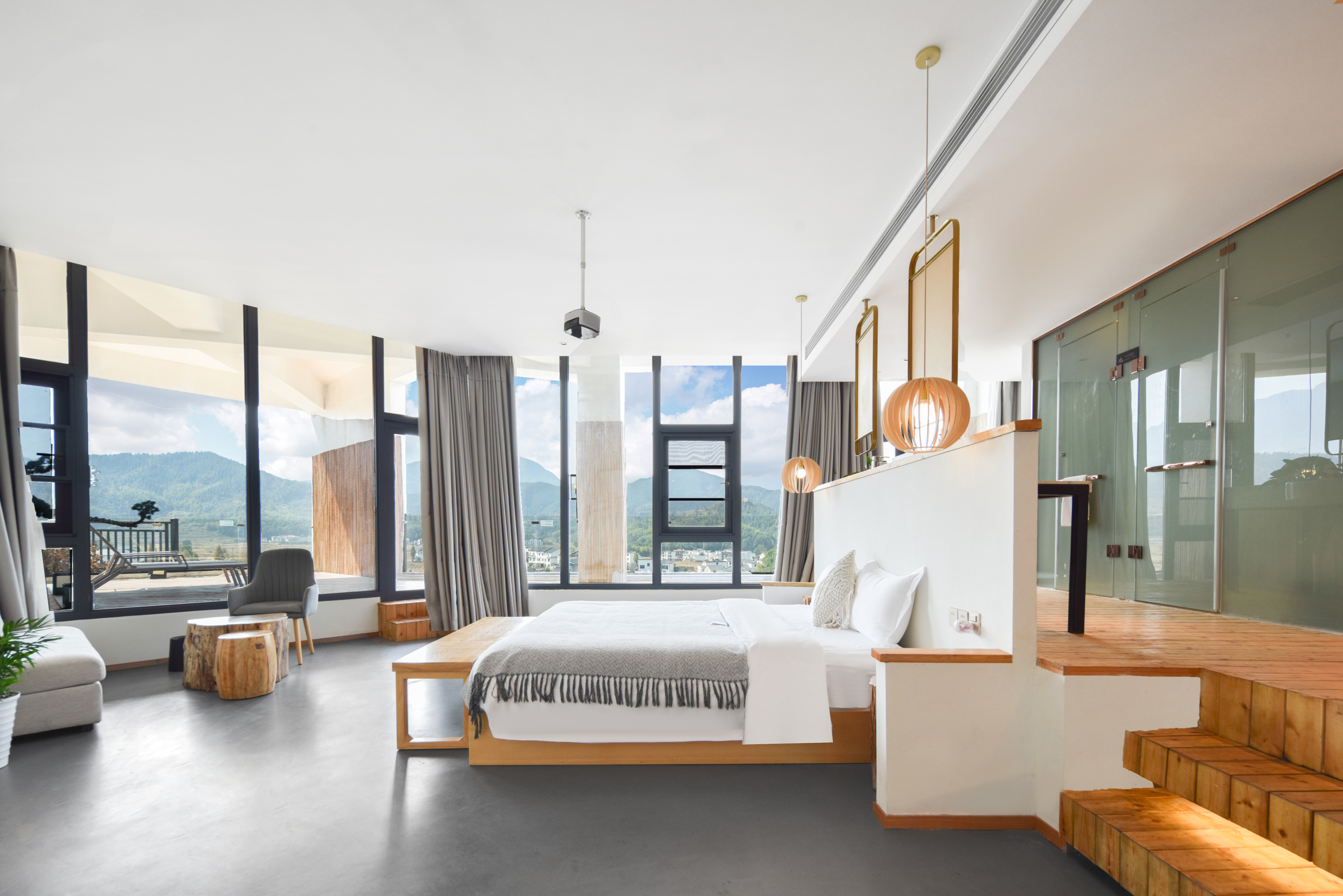 Wugong Mountain Yunshang Flower Resort Over view