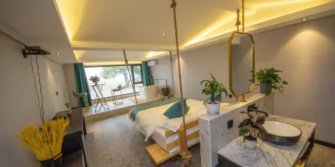 北戴河淺水灣沙灘日出酒店