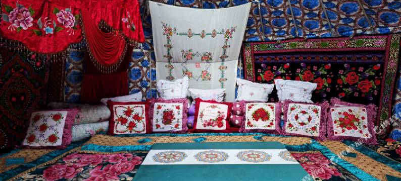 赛里木湖阿里山庄图片