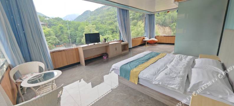 官鹅沟花花农家乐图片