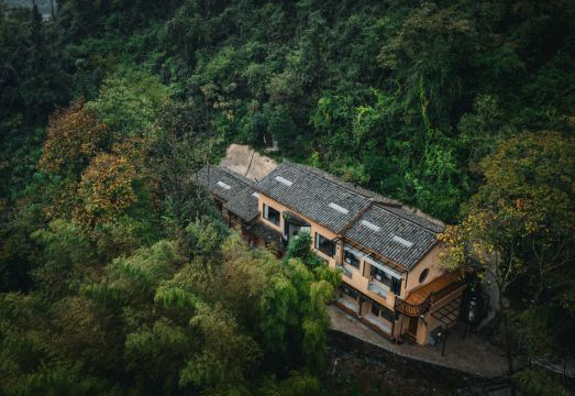 竹林精舍·禅意居外景图