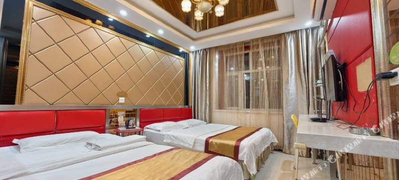 牡丹江苹果主题宾馆(火车站第十一中学店)图片