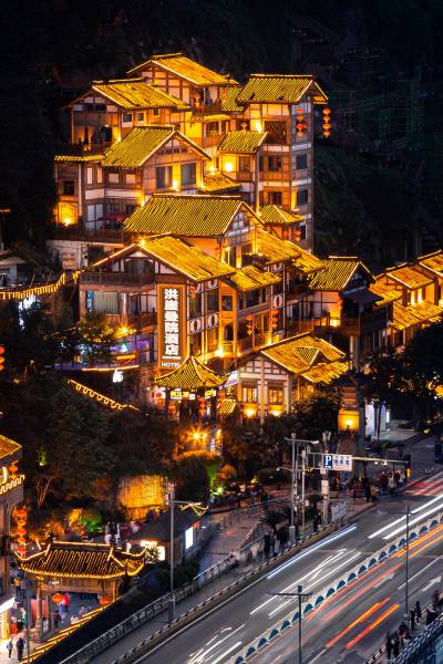 洪崖叠院酒店(重庆解放碑洪崖洞店)图片