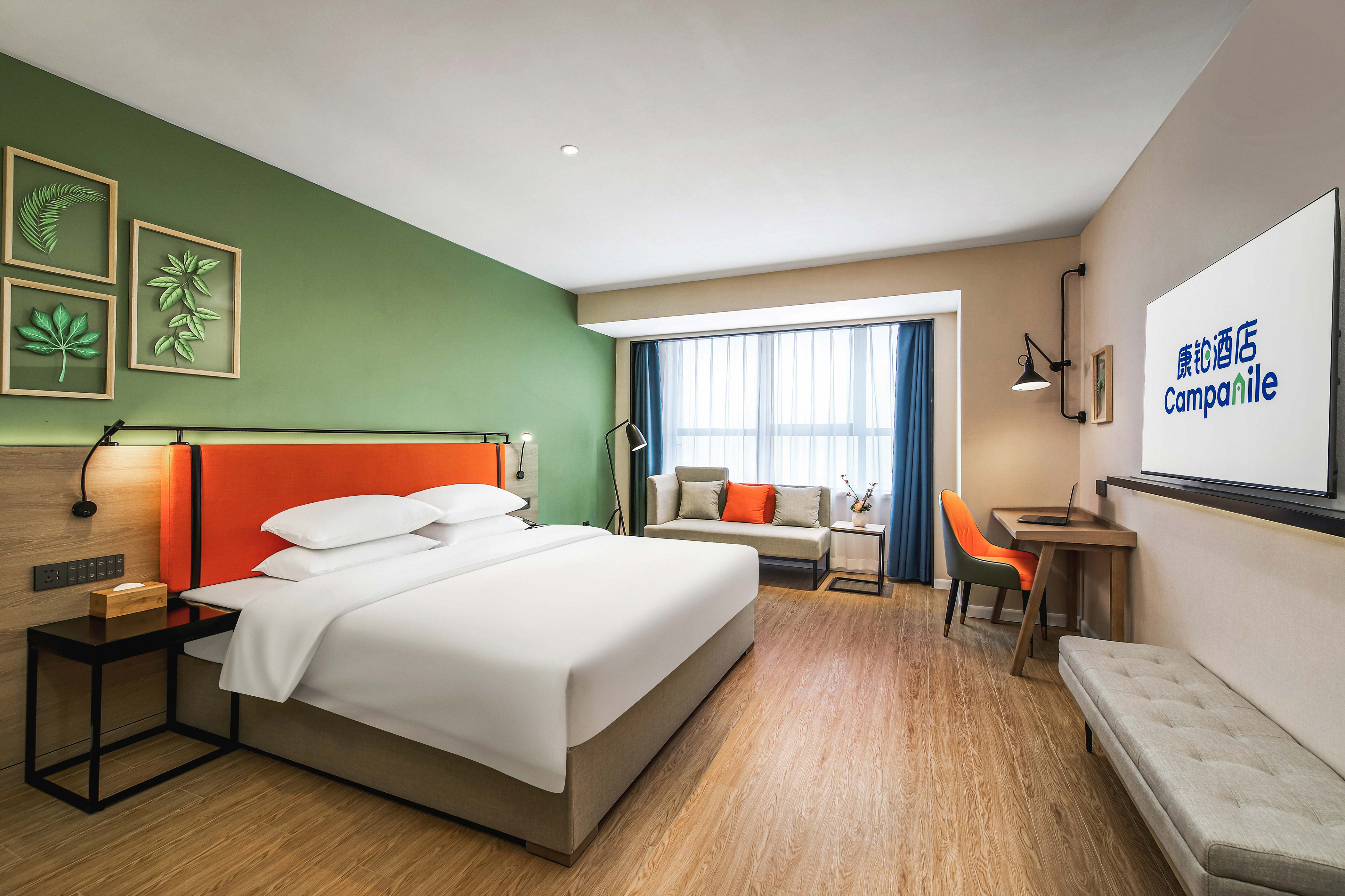 Campanile Hotel (Changsha Songyahu Subway Station)Over view