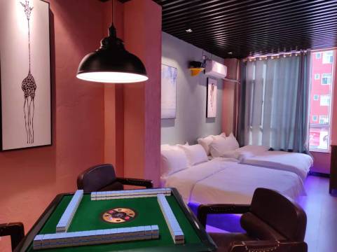 太原方桌意境电竞棋牌投影民宿