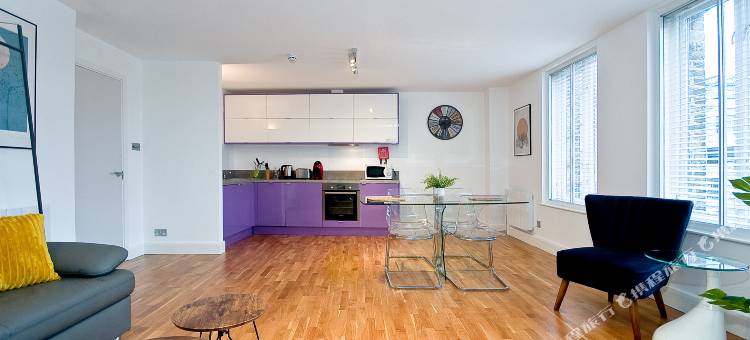 位于梅费尔的1卧室-32平方米|带1个独立浴室(Mulberry Flat 5 - One bedroom 3rd floor by City Living London)图片