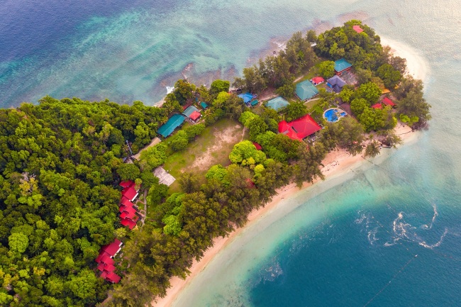Sutera Sanctuary Lodges At Manukan IslandOver view