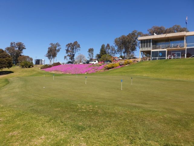 Commercial Golf ResortOver view