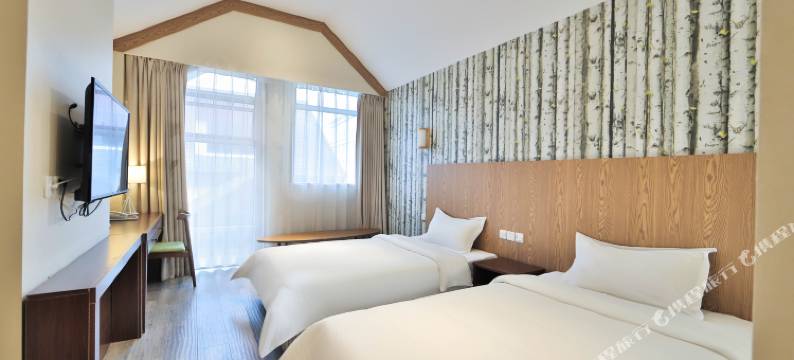 初熹山居里酒店(长白山北坡集散中心云顶市集店)图片