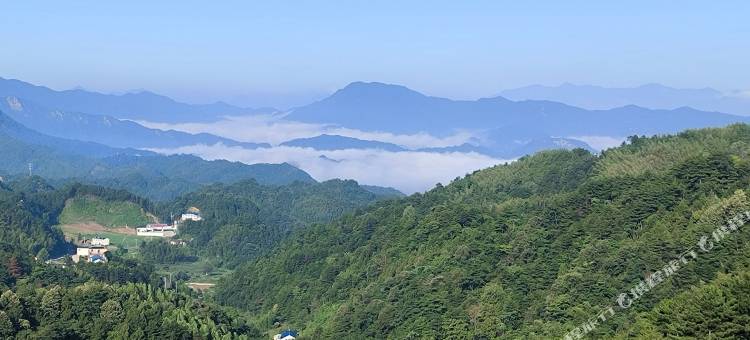 霍山观景茶栈图片
