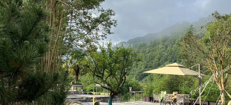栖谧揽山·书香茶室·全屋木制民宿图片