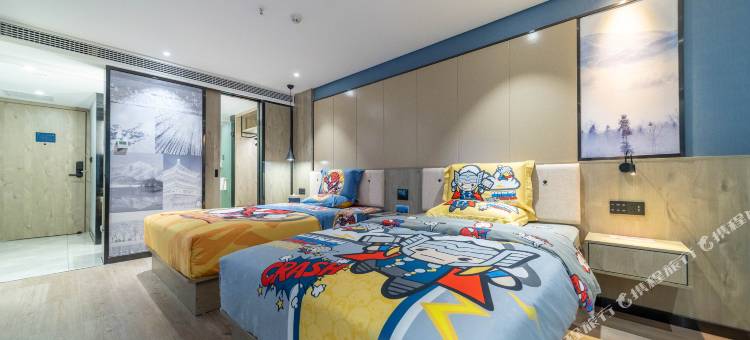 丽橙酒店·智(宜昌三峡大学CBD购物中心智能店)图片