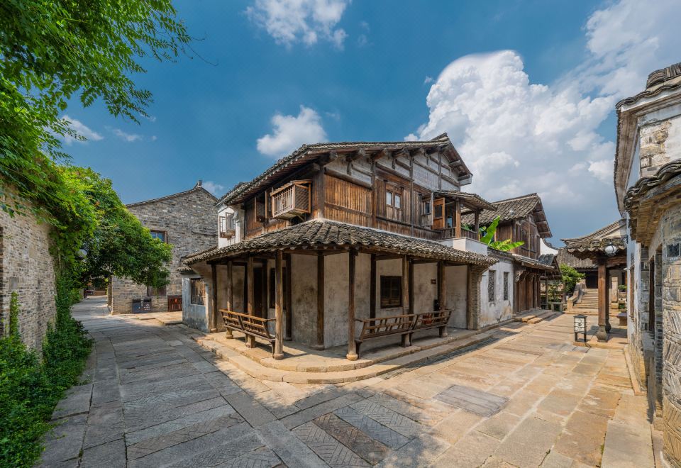 濮院时尚古镇秀水客栈外景图