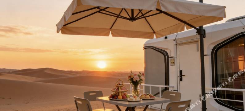 敦煌沙哩啷美拍星空银河沙漠帐篷民宿图片