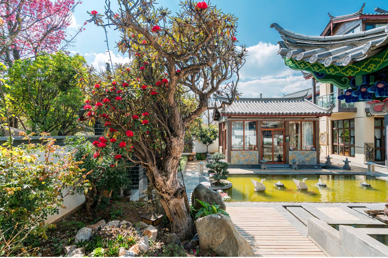 丽江止墨云水禅心精品花园客栈