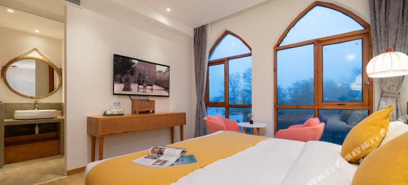 南山竹海芈呈·泡泡温泉度假庭院图片