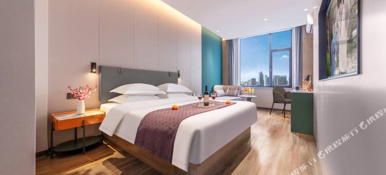 宜庭·净雅Quiet|华悦时尚设计师酒店(太原康宁街万马仕商贸城店)图片