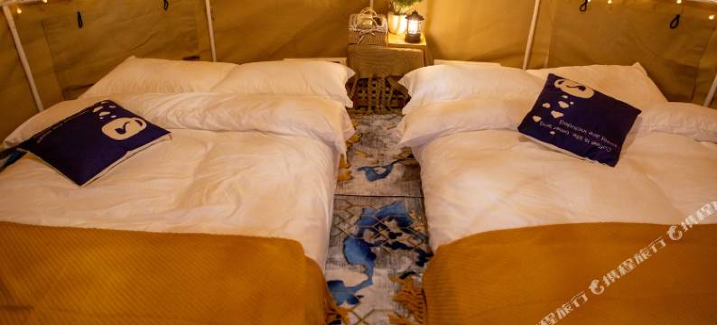 深呼吸西岭雪山露营地图片