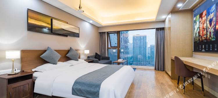 子悦隐栖MandooStay云端酒店(世纪城地铁站国际展览中心店)图片