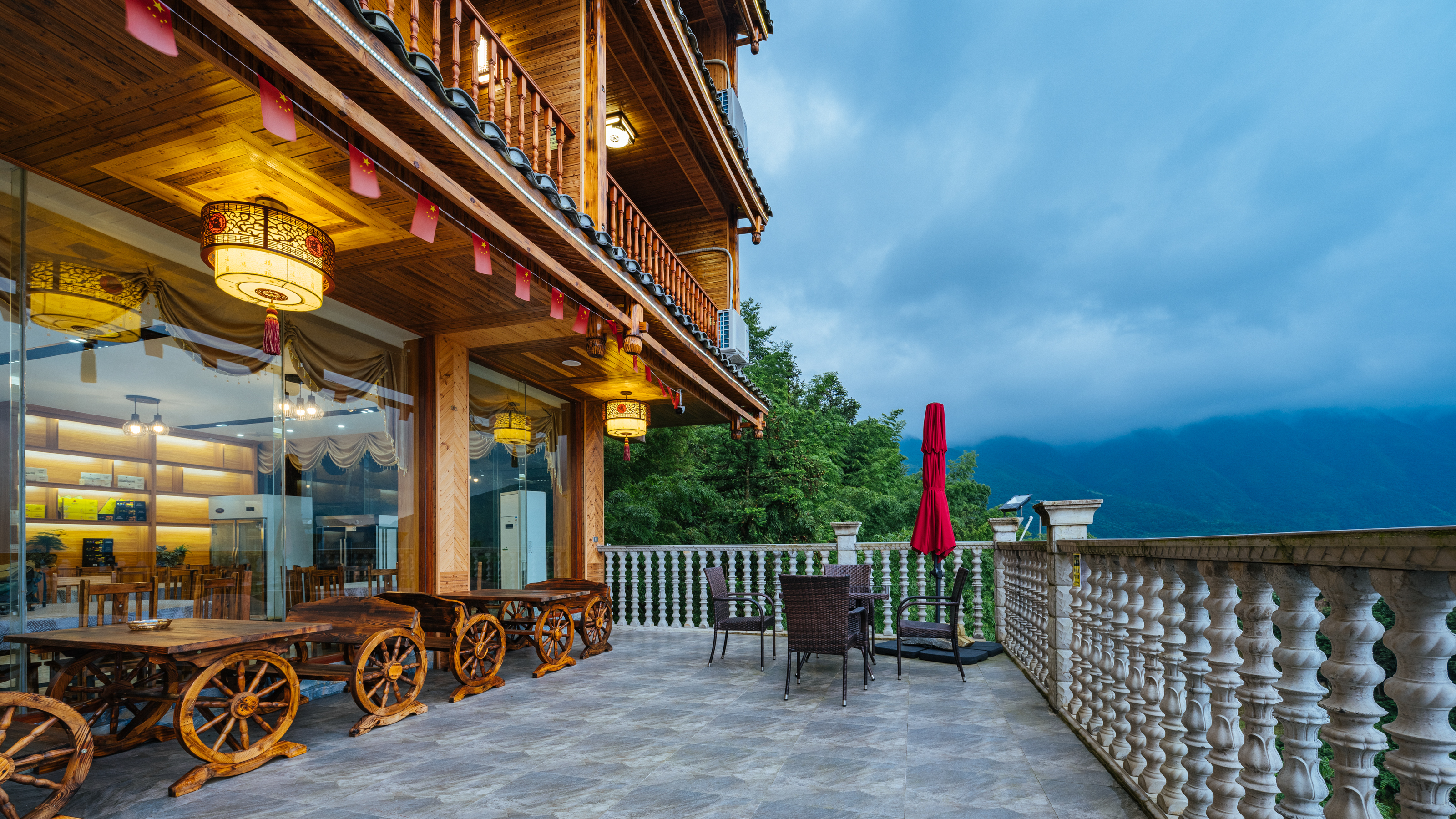 Longji Terraces Floral Yungu Hotel (Jinfoding Branch)Over view