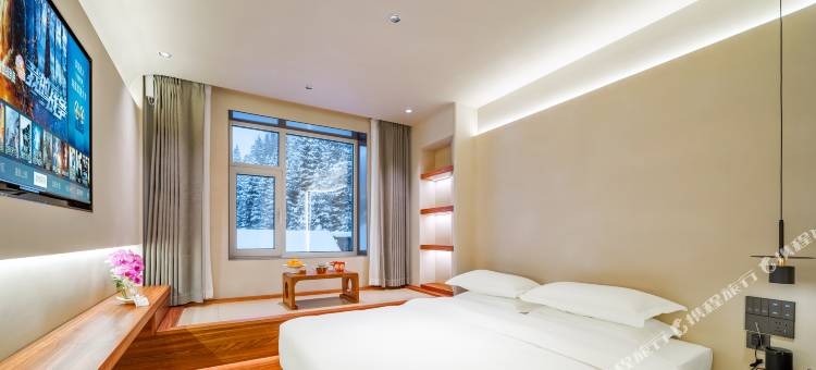 雪乡雪山雪酒店图片
