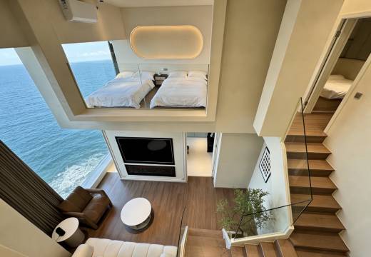 半岛江畔韩江观景LOFT美宿