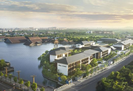 上海松江广富林希尔顿酒店外景图