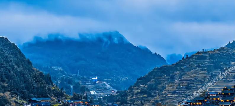 西江千户苗寨山语涧花田民宿(一号风雨桥店)图片