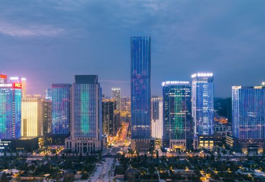 夕宿·盛佰嘉精选酒店（会展城CCPARK网红街店）外景图