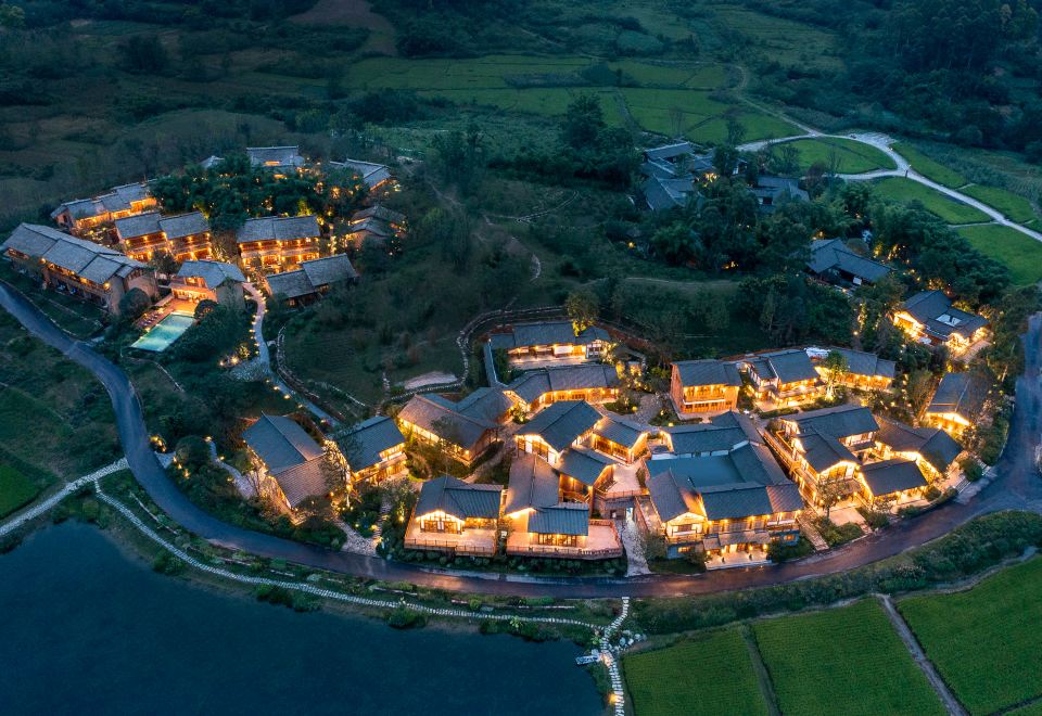 成都官塘安麓酒店外景图