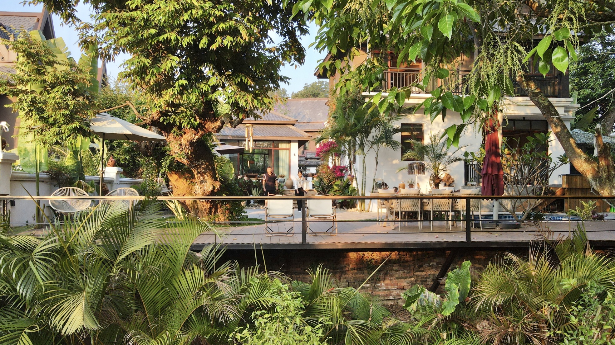 Xishuangbanna Bohai Birch Tree Hot Spring Yunshu Over view