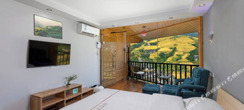 龙脊梯田日出山岚观景度假民宿图片