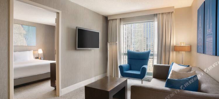 芝加哥壮丽大道希尔顿套房酒店(Hilton Chicago Magnificent Mile Suites)图片