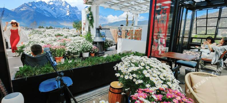 Date·屋顶雪山观景花海咖啡•民宿(古城花马街店)图片