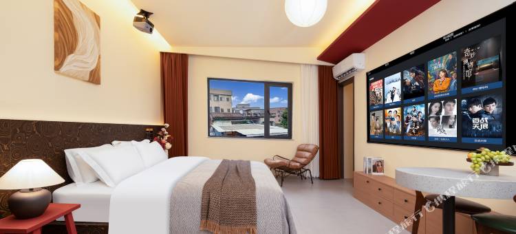 花筑雁舍|Flick·LotusCrane 智能艺术美宿(佛山顺德清晖园店)图片