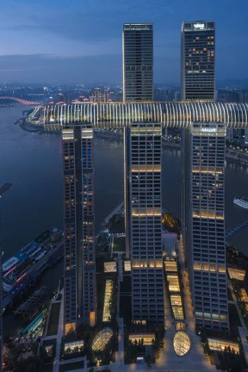 重庆欧辰高空江景酒店(解放碑来福士广场店)图片