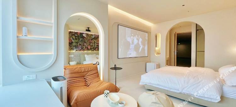 甘蓝轻雅艺术公寓(中山石岐大信新都汇店)图片