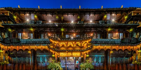 花築·白河花谷客棧(芙蓉鎮瀑布店)