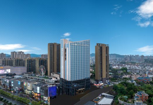 萍乡安源天虹广场亚朵酒店外景图