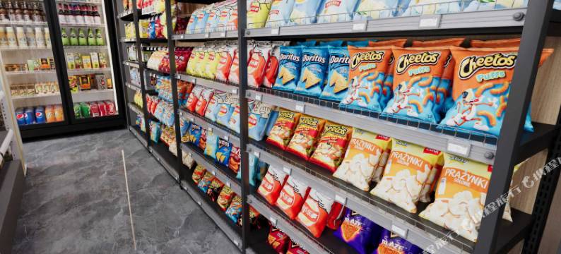 荧光电竞酒店图片