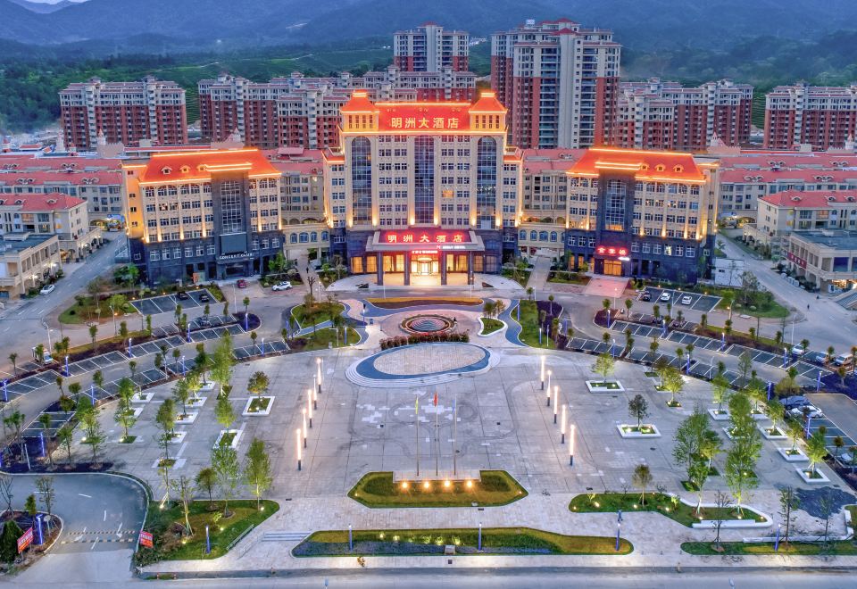 明溪明洲大酒店外景图