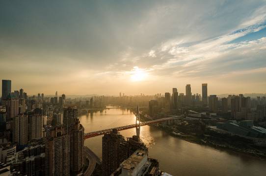 重庆亚善高空江景酒店(解放碑来福士广场店)图片
