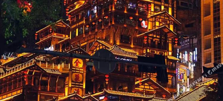 重庆欧辰高空江景酒店(解放碑来福士广场店)图片